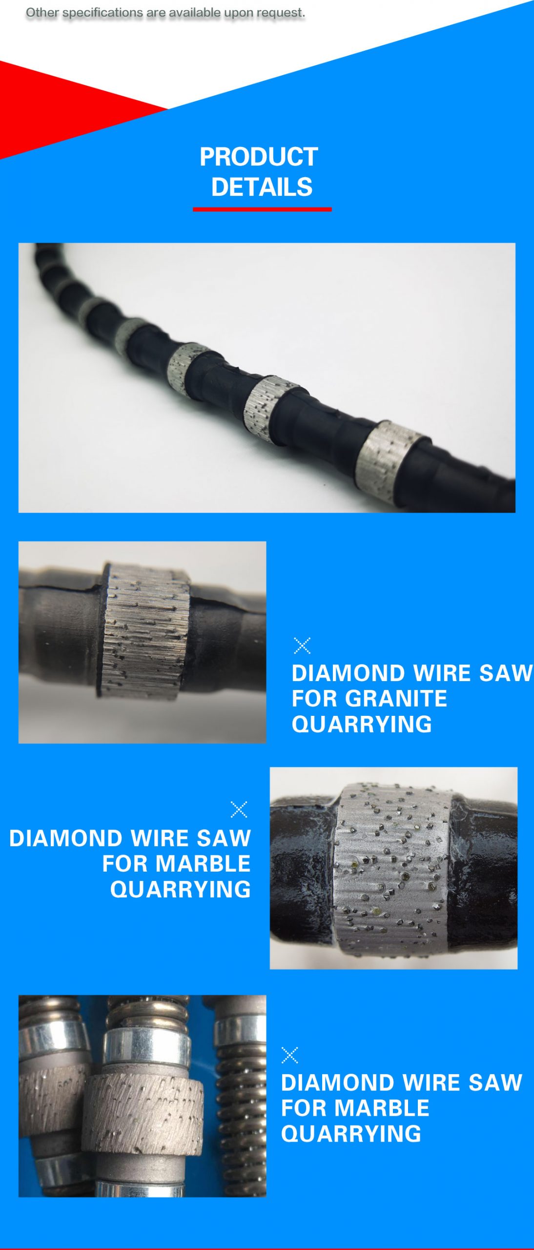 diamond wire saw rope