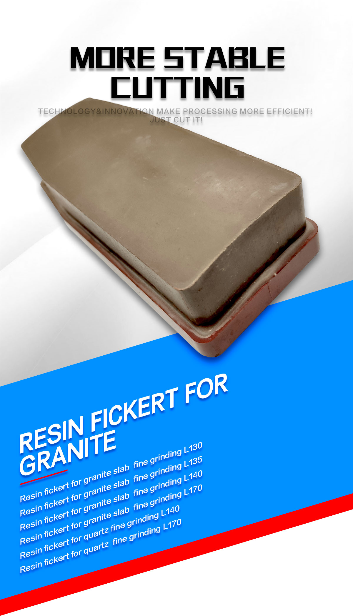 resin fickert for granite grinding