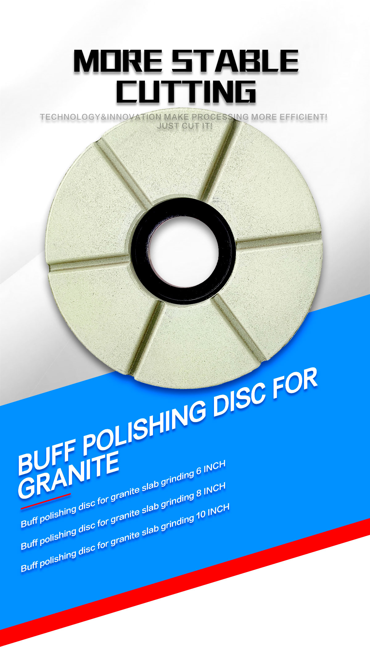 buff grinding wheel for stone slab