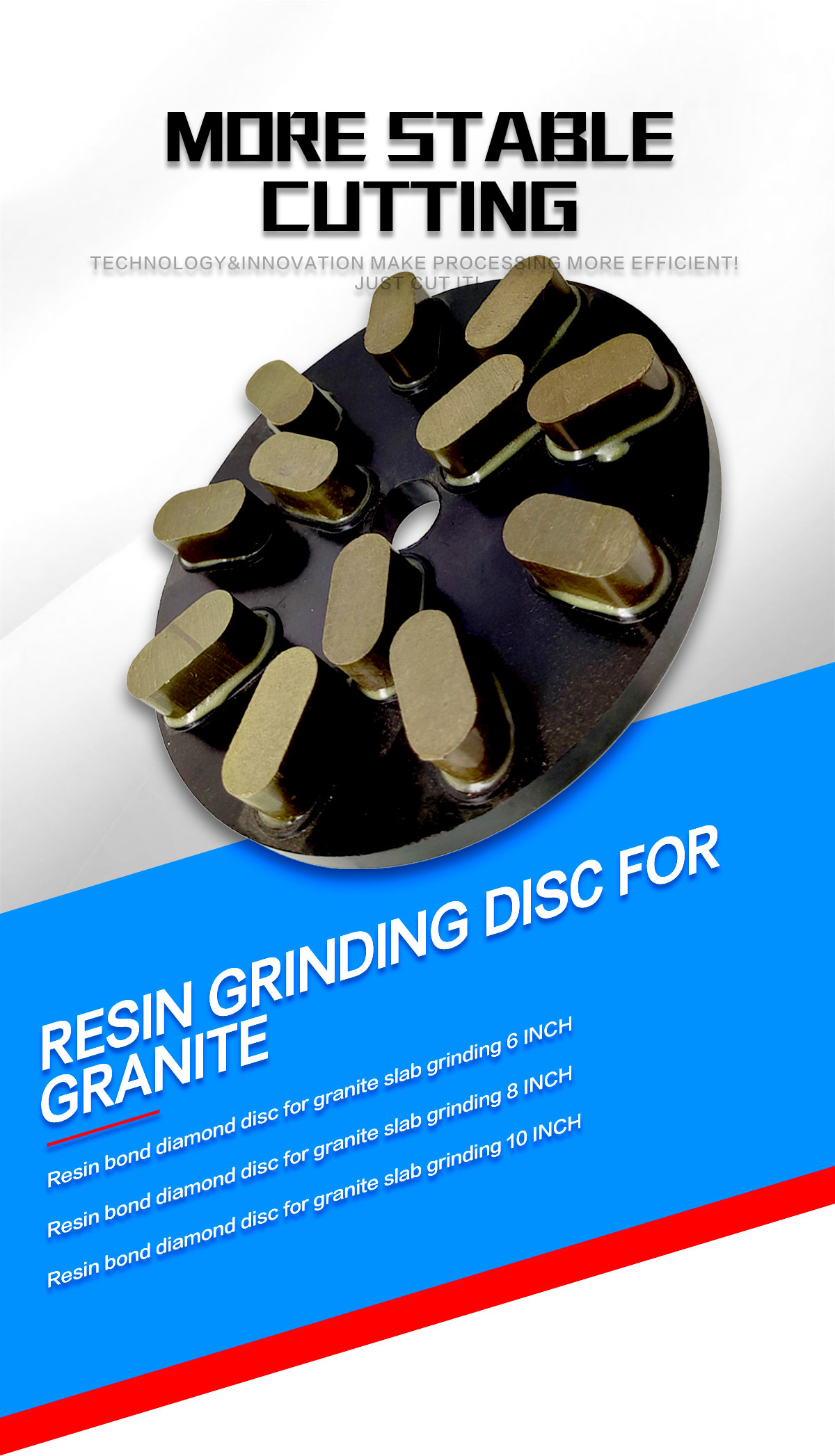 granite slab surface polishing disc