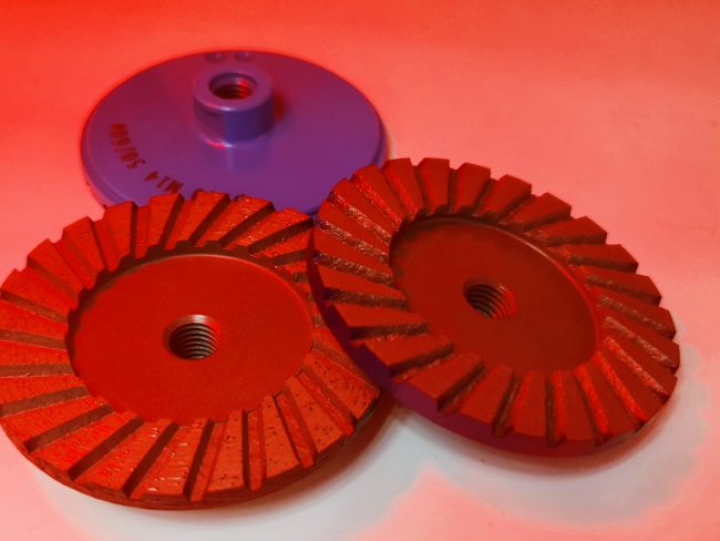 Diamond cup grinding wheels