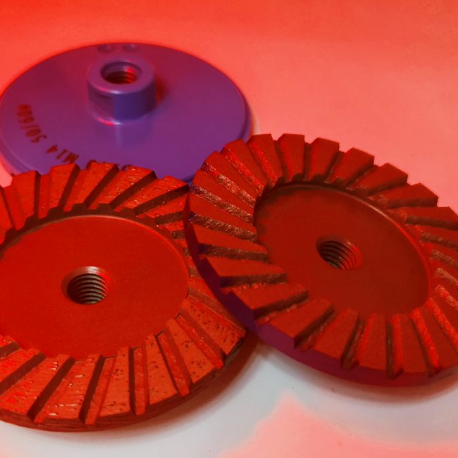 Diamond cup grinding wheels